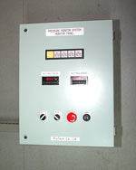 Pressure monitoring system Control Panel