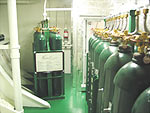 Carbon Dioxide Fire-extinguish System : Situation of CO2 room